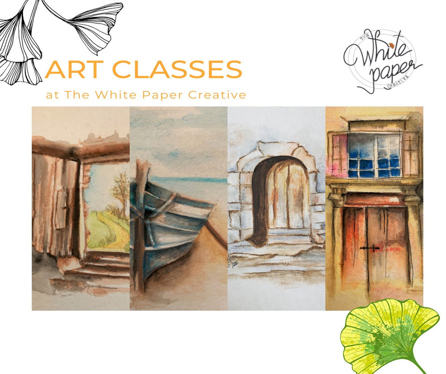 art Classes at the White Paper Creative